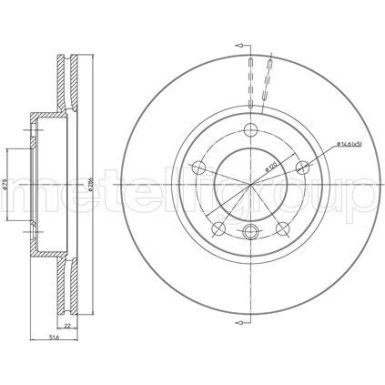 Bremsscheibe VA | BMW E36,E46,Z3,Z4 90 | 800-474C Bremsscheibe VA | BMW E36,E46,Z3,Z4 90 | 800-474C