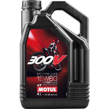 104138 Motoröl 300V FACTORY LINE OFF ROAD 15W-60 4T
