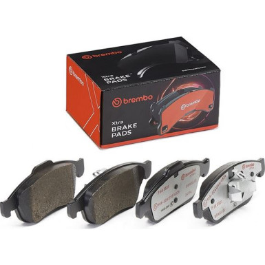 BREMBO Bremsklötze Xtra VA | DACIA Dokker, Duster RENAULT Megane 08 | P 68 050X BREMBO Bremsklötze Xtra VA | DACIA Dokker, Duster RENAULT Megane 08 | P 68 050X