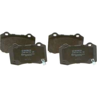 Bremsklötze | CHRYSLER,DODGE | 0 986 494 708