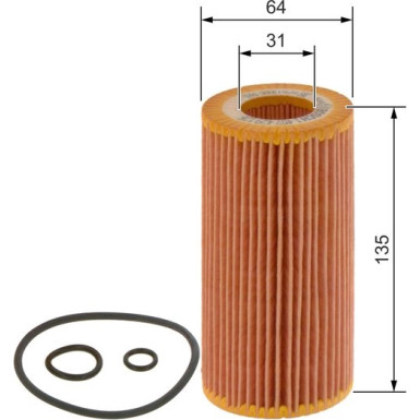 Ölfilter | MERCEDES E,S-Klasse | 1457429126