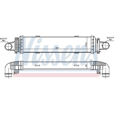 Ladeluftkühler PKW | MERCEDES C 220 CDI 07 | 96534