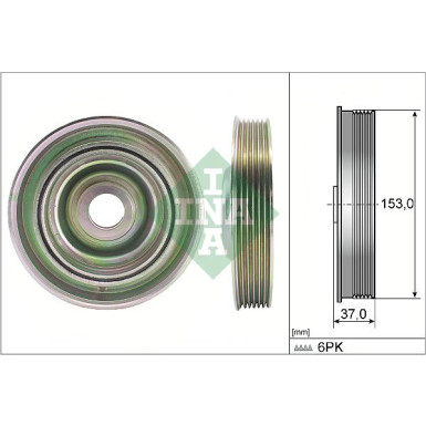 INA Riemenscheibe, Kurbelwelle INA Riemenscheibe, Kurbelwelle