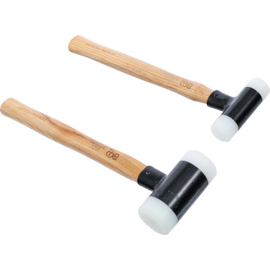 BGS Schonhammer-Satz | Hickory-Stiel | rückschlagfrei | Ø 30 / 45 mm | 300 / 550 g | 2-tlg | 1859