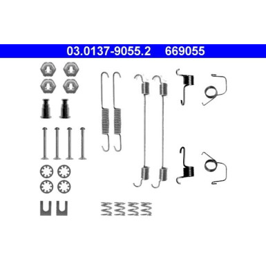 ATE Zubehör, Bremsbacken 03.0137-9055.2