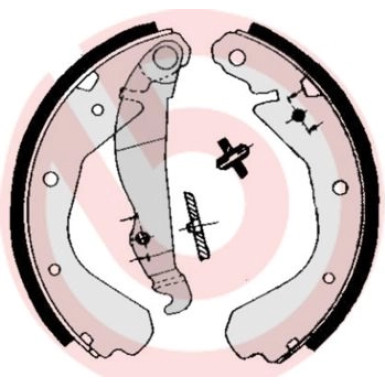 S 59 508 Bremsbackensatz ESSENTIAL LINE S 59 508 Bremsbackensatz ESSENTIAL LINE