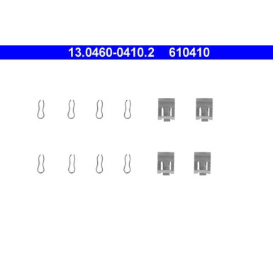 ATE Zubehör, Bremsbeläge 13.0460-0410.2