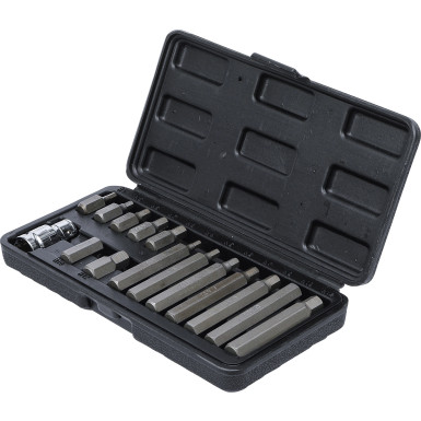 BGS Bit-Satz Antrieb Außensechskant 10 mm (3/8 ) Innensechskant 15-tlg BGS Do it yourself 5070