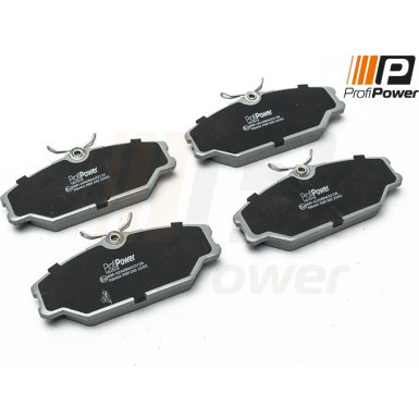 PROFIPOWER Bremsbelagsatz, Scheibenbremse 1B1019