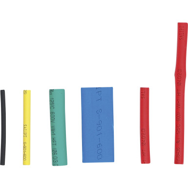 BGS Schrumpfschlauch-Sortiment farbig 90-tlg BGS Do it yourself 88150