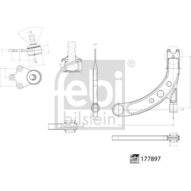 Lenker, Radaufhängung | 177897 Lenker, Radaufhängung | 177897