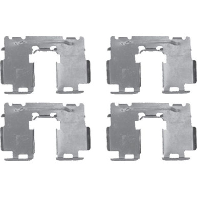 1 987 474 472 Zubehörsatz, Scheibenbremsbelag