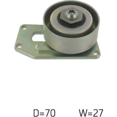 Umlenkrolle Multi-V | CITROEN Berlingo,Xsara,PEUGEOT 206 | VKM 33018