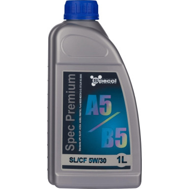 Specol Öl 5W30 1L Premium A5/B5 / Sl/Cf / Wss M2C 913D / Rn0700 / Stjlr.03.5003 | 104920 Specol Öl 5W30 1L Premium A5/B5 / Sl/Cf / Wss M2C 913D / Rn0700 / Stjlr.03.5003 | 104920