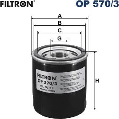 FILTRON Ölfilter
