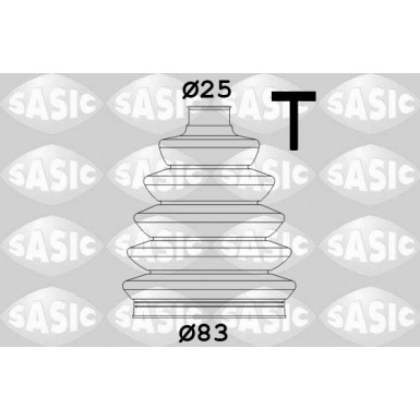 SASIC Faltenbalgsatz, Antriebswelle 1906015