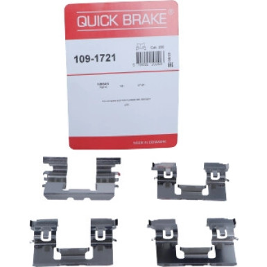 391-1721 Montagesatz f.Bremsklötze | NISSAN Patrol | 109-1721
