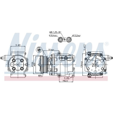 Kompressor PKW | FORD FIESTA 01 | 89358