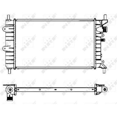 NRF Motorkühler NRF Motorkühler