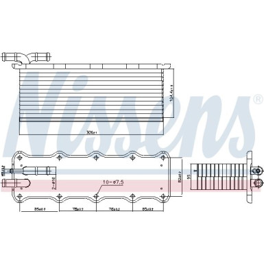 Ladeluftkühler PKW | VW Golf VII 12 | 96318
