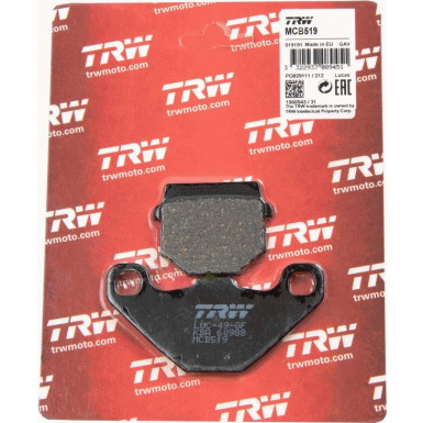 Bremsklötze vo/hi | HYOSUNG,KAWASAKI,PEUGEOT | MCB519