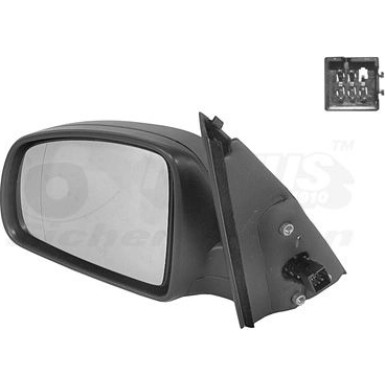 Aussenspiegel li. elek. Verstell. bhz Opel Meriva OE 6428171 HAGUS