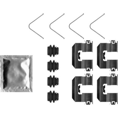 ZUBEHÖRSATZ, SCHEIBENBREMSBELAG | 82553500
