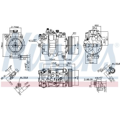 Kompressor PKW | BMW 3-Series E90 05 | 890070