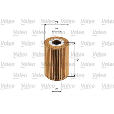 VALEO Ölfilter | 586532