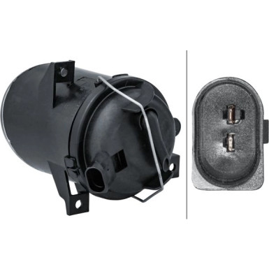 HELLA Nebelscheinwerfer 1N0 270 255-061 HELLA Nebelscheinwerfer 1N0 270 255-061