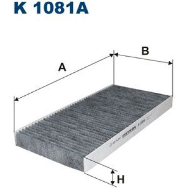 FILTRON Filter, Innenraumluft | K 1081A