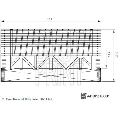 BLUE PRINT Ölfilter ADBP210091