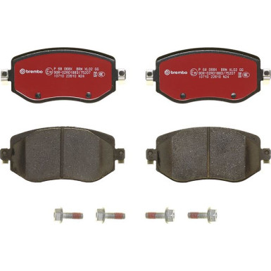 BREMBO Bremsklötze XTRA VA | RENAULT Megane 15 | P 68 068X BREMBO Bremsklötze XTRA VA | RENAULT Megane 15 | P 68 068X