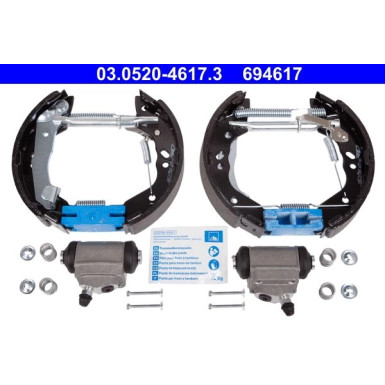 Bremsbackensatz Original ATE TopKit 03.0520-4617.3 Bremsbackensatz Original ATE TopKit 03.0520-4617.3