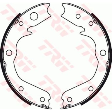 10 461 015 Bremsbacken | OPEL Frontera B 92 | GS8497