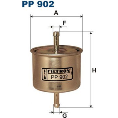 PP 902 Kraftstofffilter PP 902 Kraftstofffilter