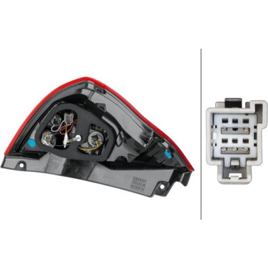 2SD 354 850-021 Heckleuchte 2SD 354 850-021 Heckleuchte