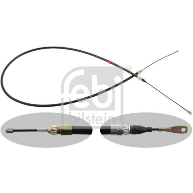 FEBI BILSTEIN Handbremsseil Seilzug Festellbremse 01667
