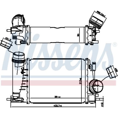 Ladeluftkühler PKW | Renault Captur 1.3 TCe 13 | 961521