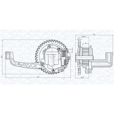 MAGNETI MARELLI Ölpumpe MAGNETI MARELLI Ölpumpe