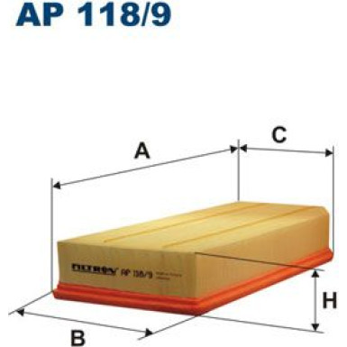 FILTRON Luftfilter | AP 118/9