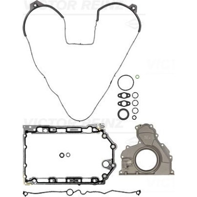 Dichtungssatz, Kurbelgehäuse | LAND ROVER Discovery 3.0 TD 10 | 08-38527-02