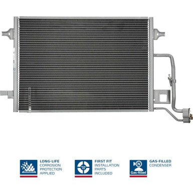 Kondensator PKW VW Passat 00 FIRST FIT 94592