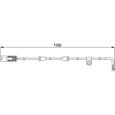 1 987 474 942 Warnkontakt, Bremsbelagverschleiß