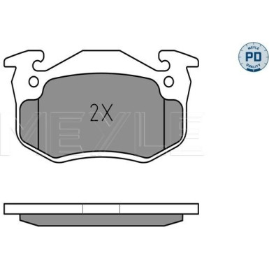 Bremsbelagsatz Renault T. 19/Clio/Citroen Zx | 025 209 7311/PD
