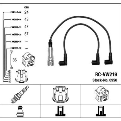 Zündleitungssatz | RC-VW219