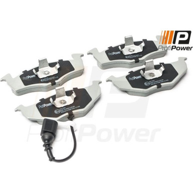 PROFIPOWER Bremsbelagsatz, Scheibenbremse 1B1201