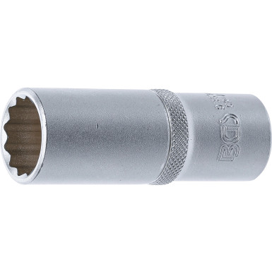 BGS Steckschlüssel-Einsatz Zwölfkant, tief | Antrieb Innenvierkant 12,5 mm (1/2"""") | SW 20 mm | 9359