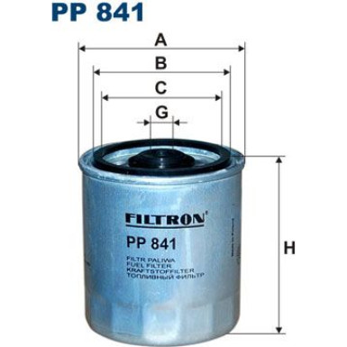 PP 841 Kraftstofffilter
