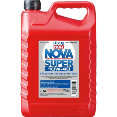 Liqui Moly Nova Super 10W-40 5 l | 7351 | 5L Kanister Kunststoff